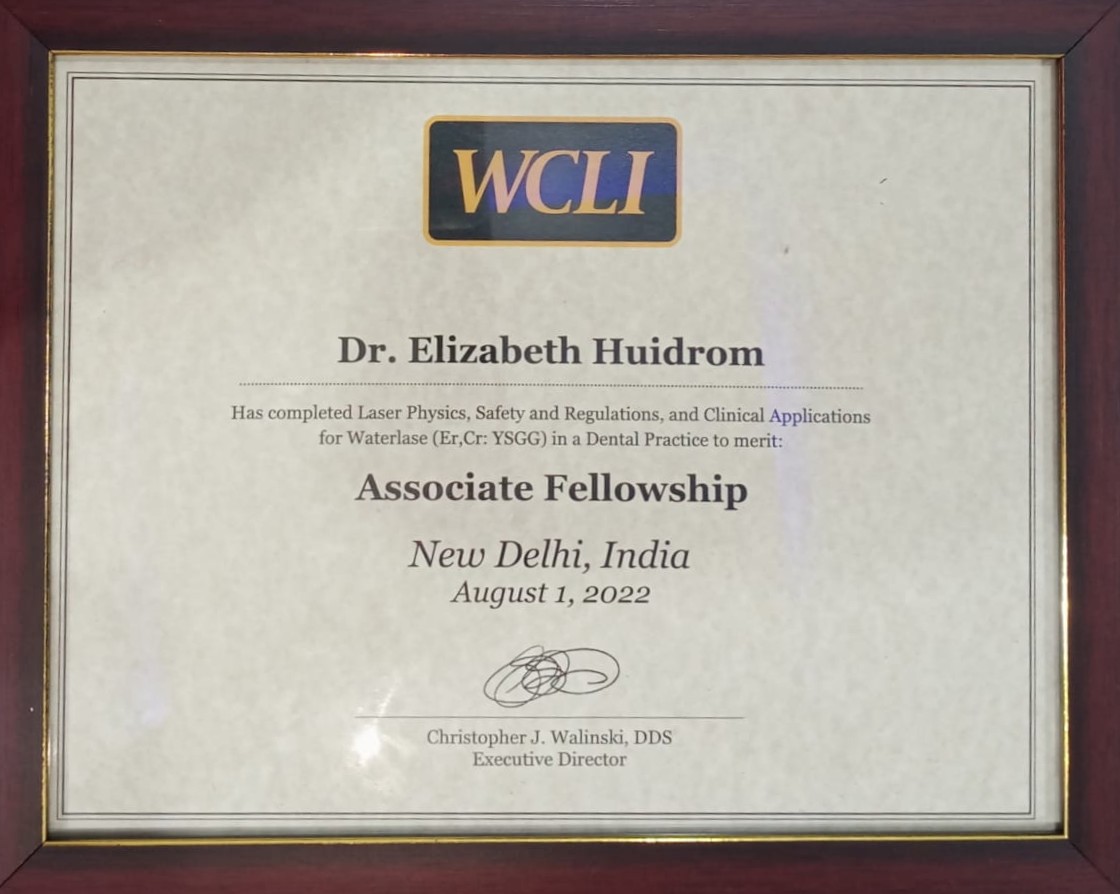 Association Fellowship Certificate